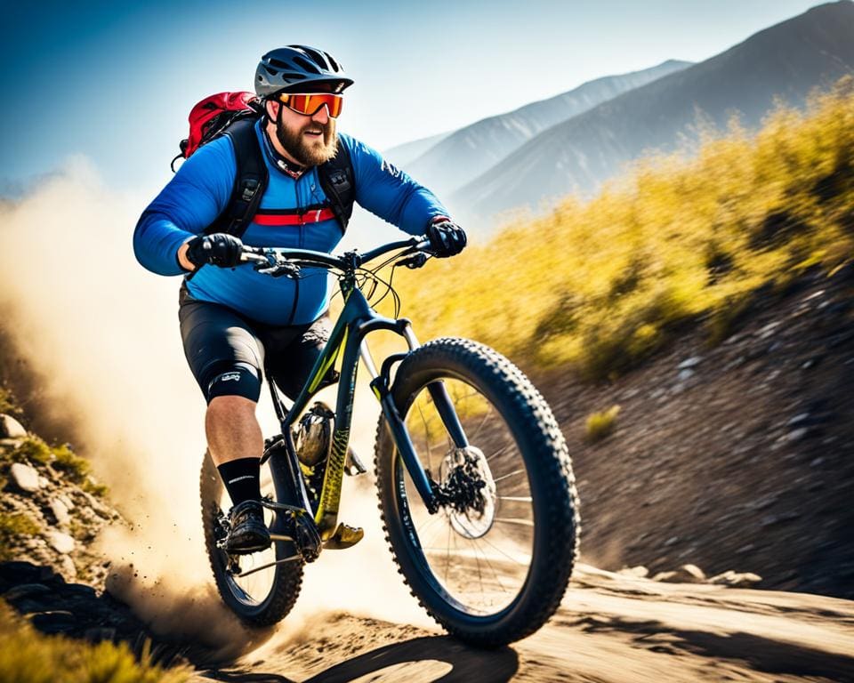 Hoe overwin je angst voor steile afdalingen met een fatbike?