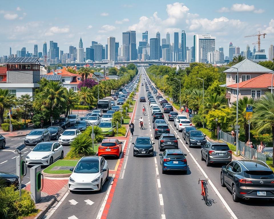 Elektrische auto's en hun impact op stedelijk verkeer