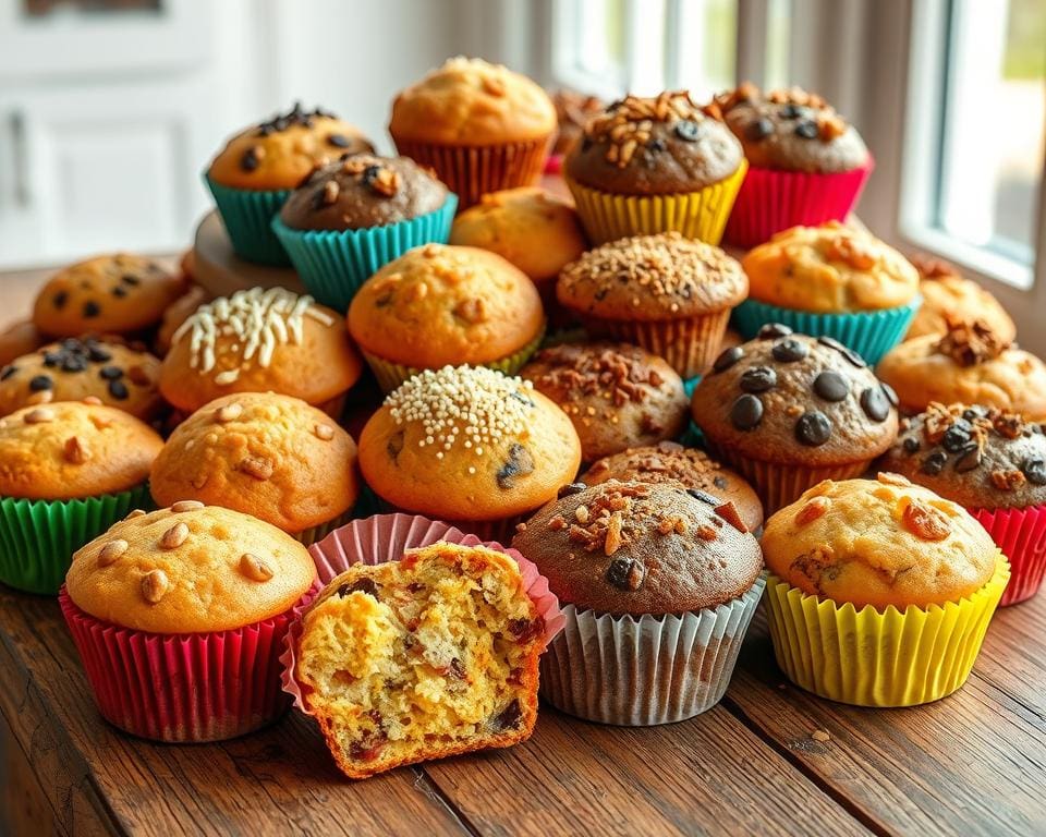 assortiment muffins