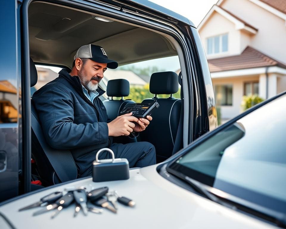 Autosleutel aan Huis nodig