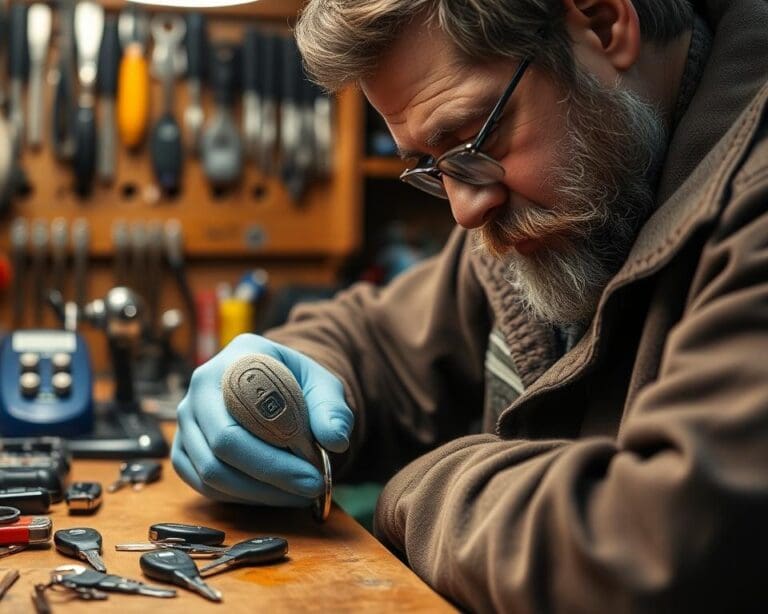 Autosleutel laten bijmaken