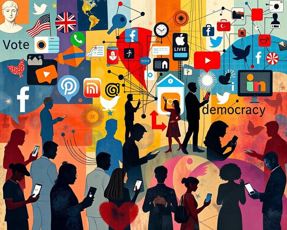 Democratie en sociale media: Invloed op verkiezingen