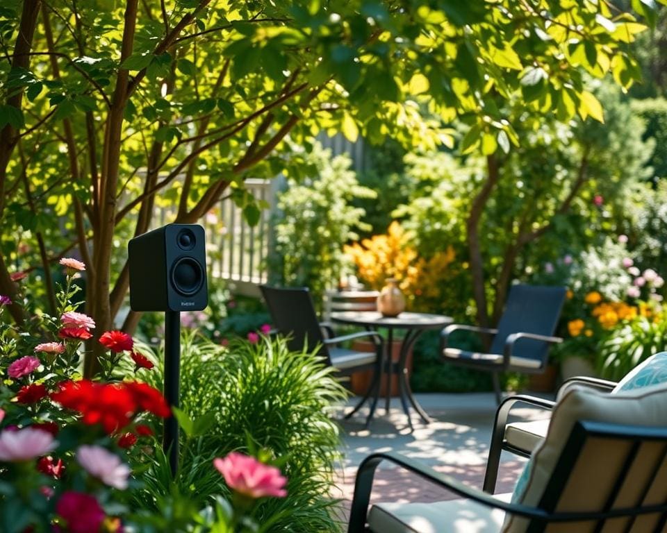 Draadloze luidsprekers voor buiten: Geniet van muziek in de tuin