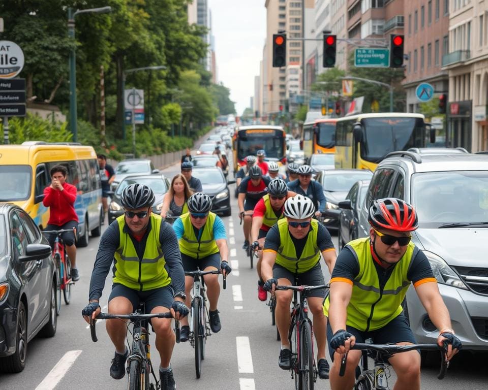 Fietsen in de stad: Hoe je veilig blijft in druk verkeer