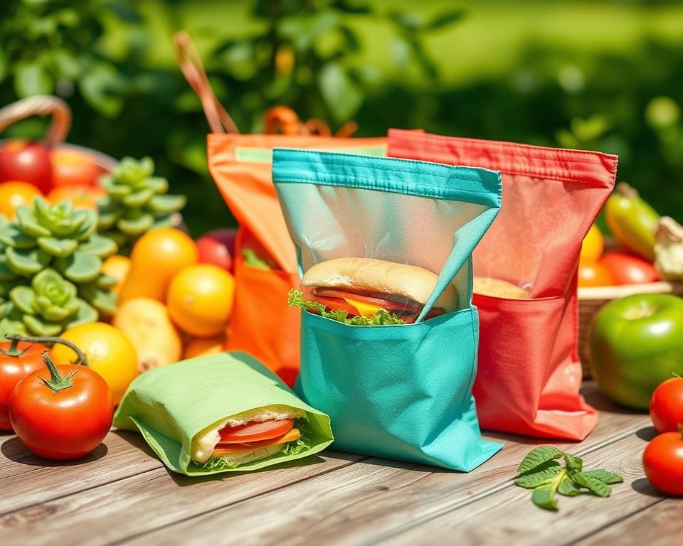 Herbruikbare boterhamzakjes voor een afvalvrije lunch