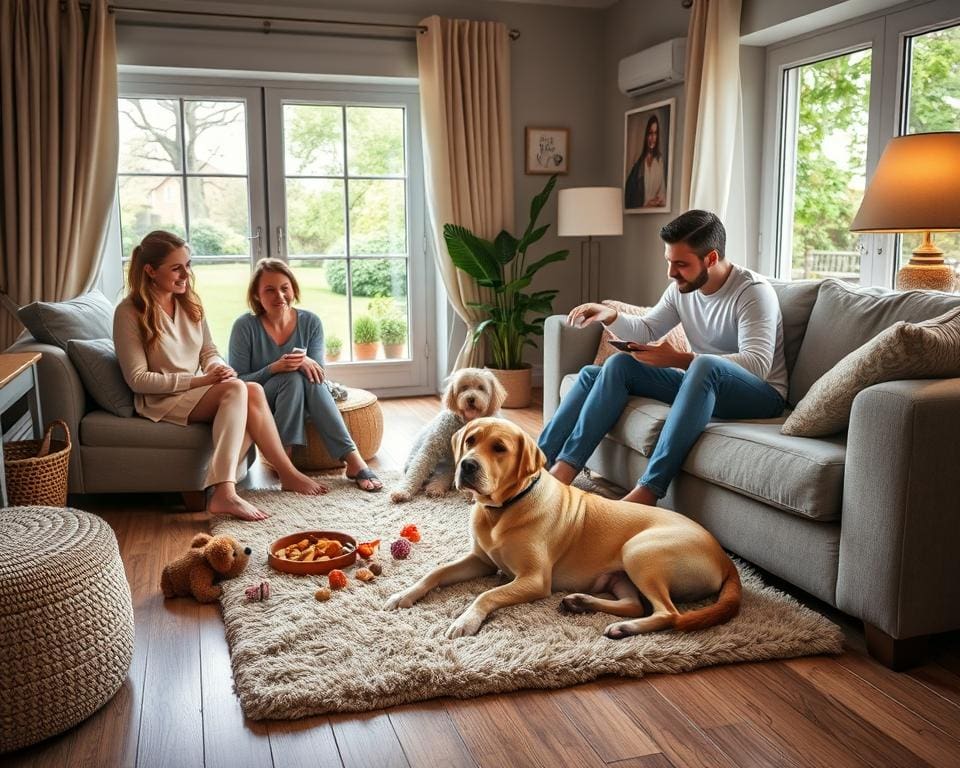 Hoe voorkom je dat je huisdier stress ervaart bij bezoek?