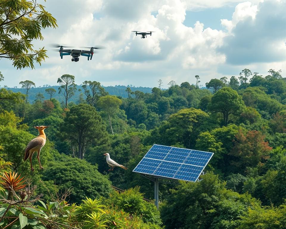 Natuurbehoud met behulp van geavanceerde technologie