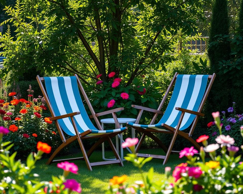 Opvouwbare tuinstoelen voor een ontspannen zomer