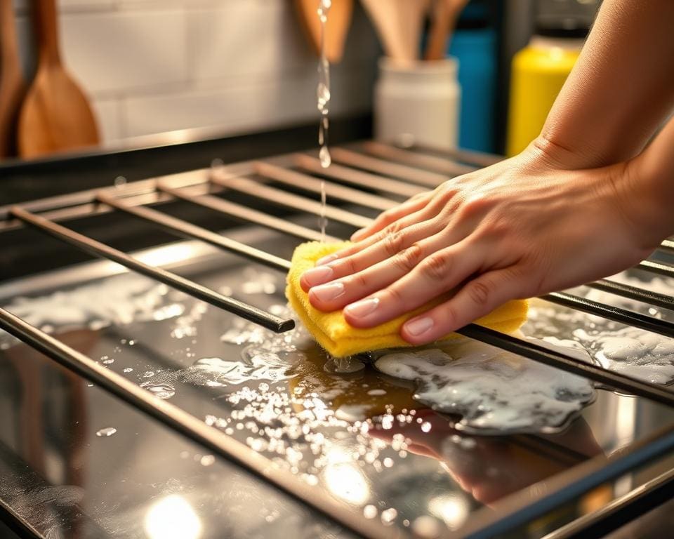 Ovenrooster reinigen