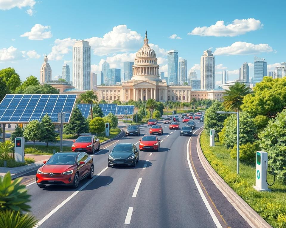 Overheidsbeleid elektrische auto's