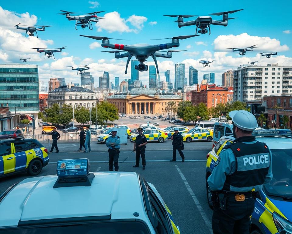 Politie en drones: Hoe technologie de openbare veiligheid verhoogt