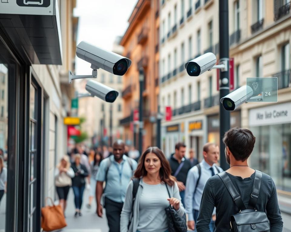 Slimme beveiligingscamera's met gezichtsherkenning