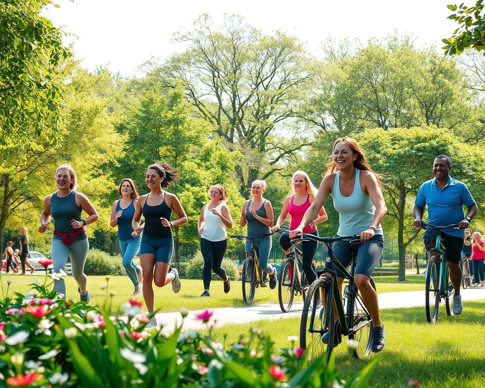 Stressreductie door lichamelijke activiteit