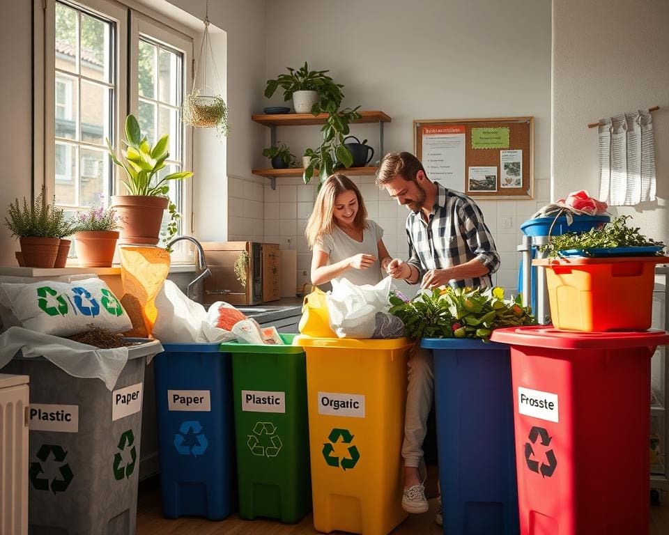 Wat zijn de beste manieren om afval te recyclen in je huishouden?