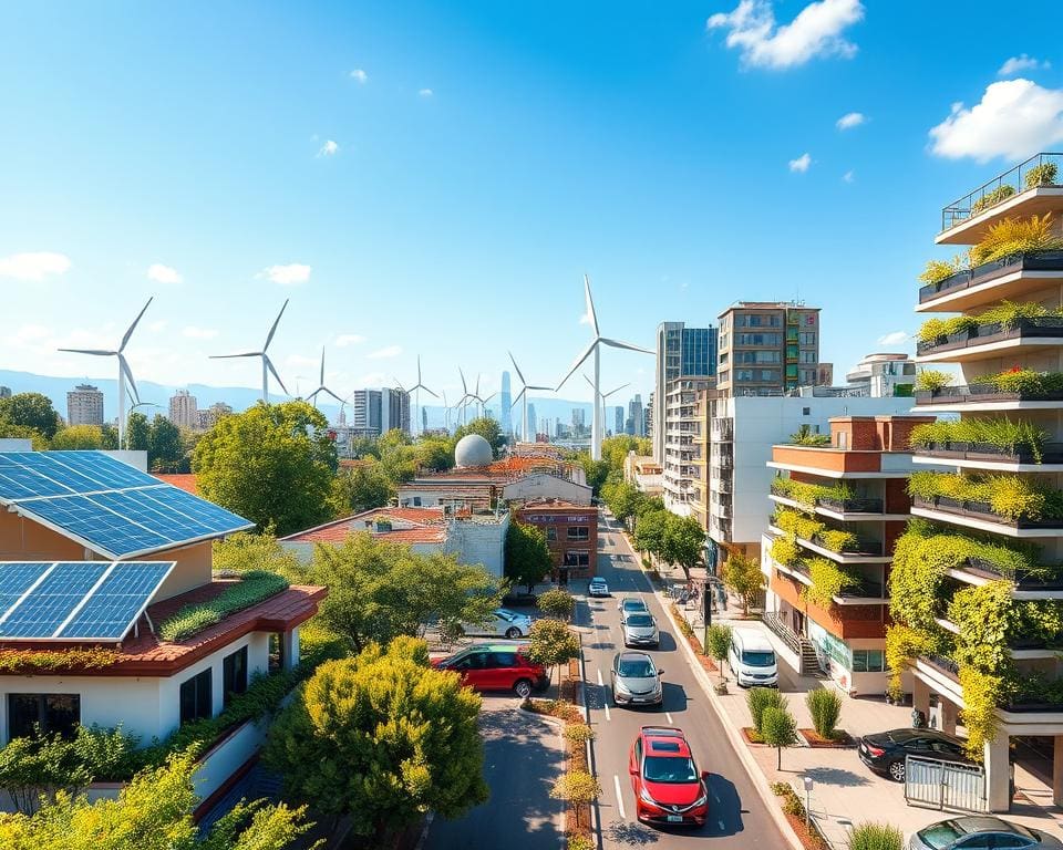 groeiende vraag naar groene technologie