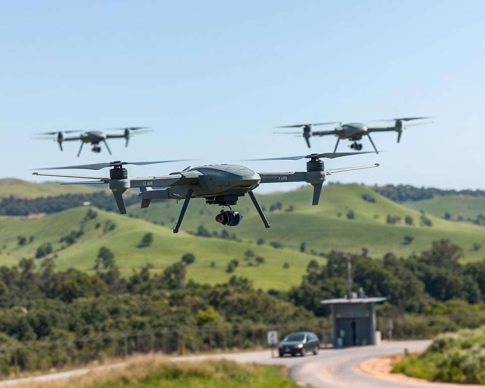 militaire drones in grensbewaking