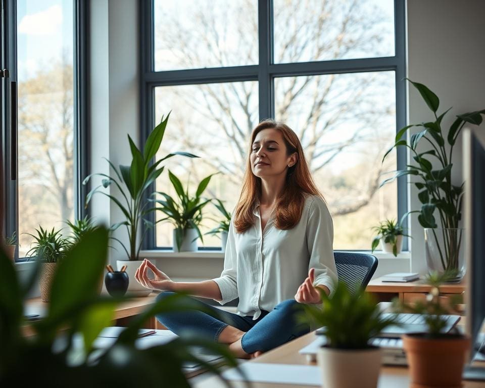 werk stress verminderen