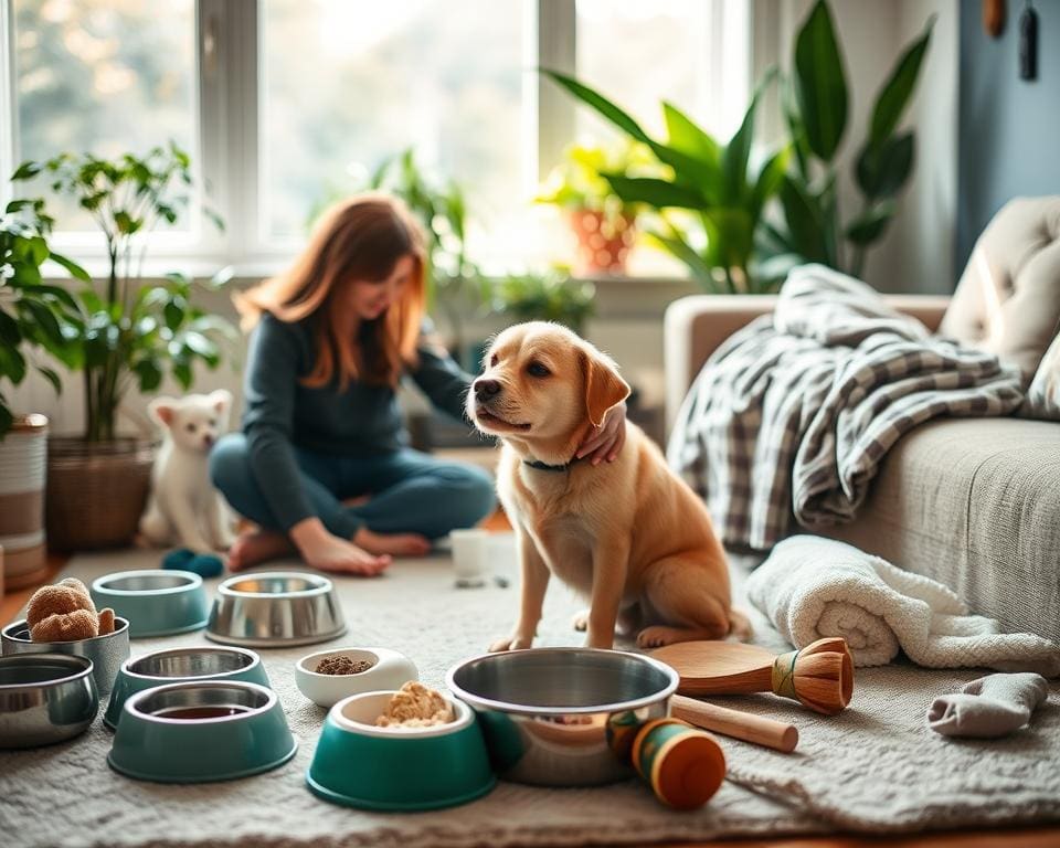 zorg voor gezelschapsdieren