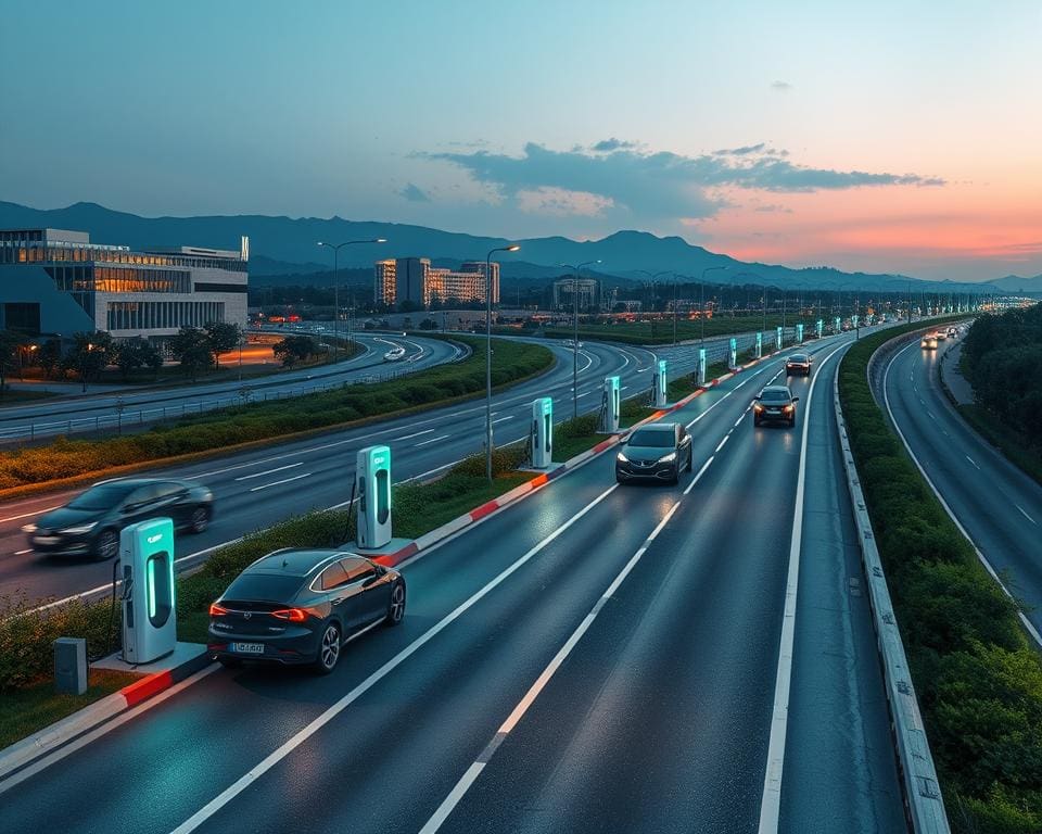 Elektrische laadpalen voor onderweg