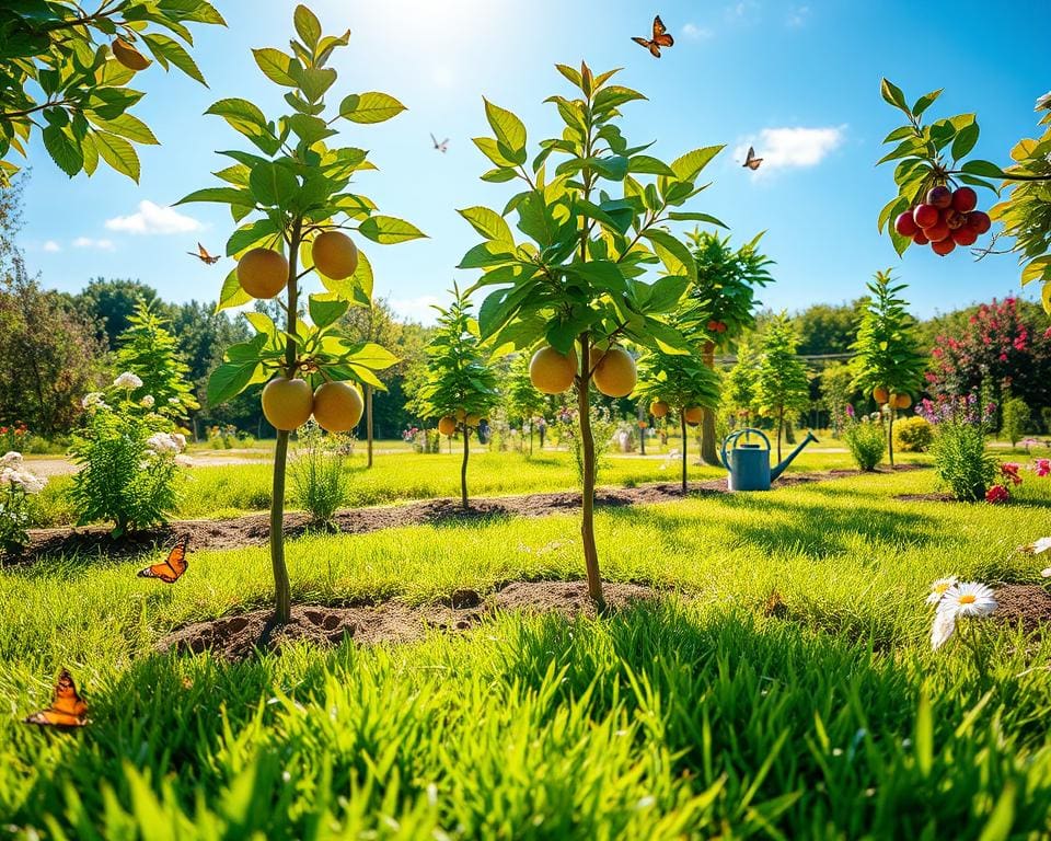 Fruitbomen planten