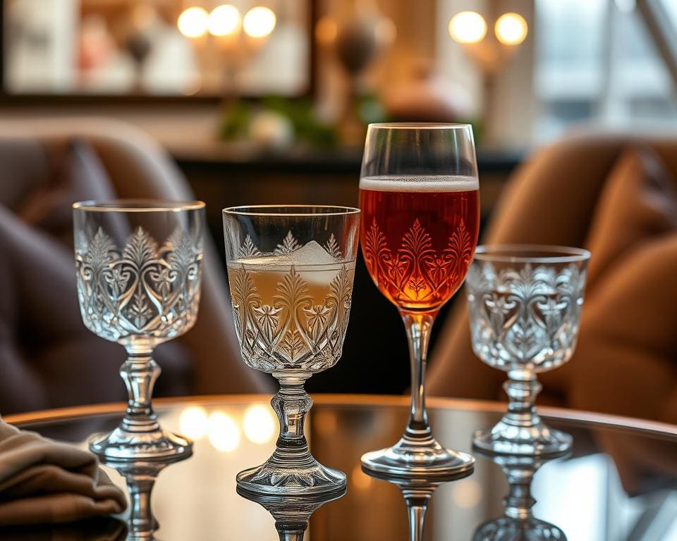 Luxe drinkglazen voor verfijnde drankjes