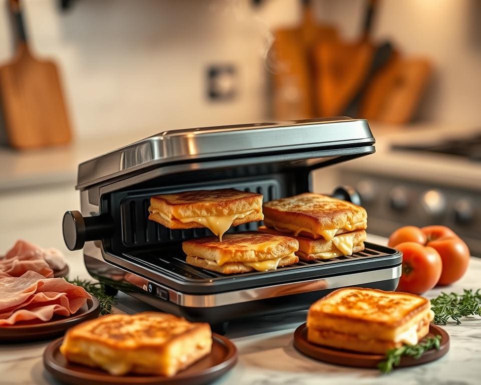 Tosti-apparaten voor het perfecte croque-monsieur