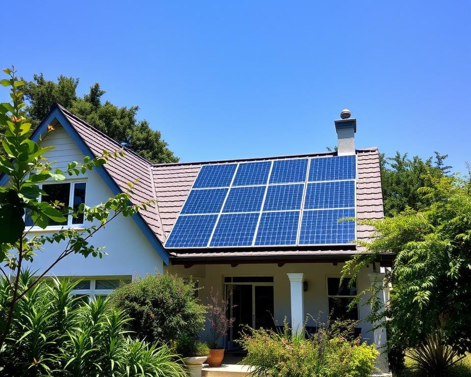 Zonnepanelen voor energiebesparing thuis