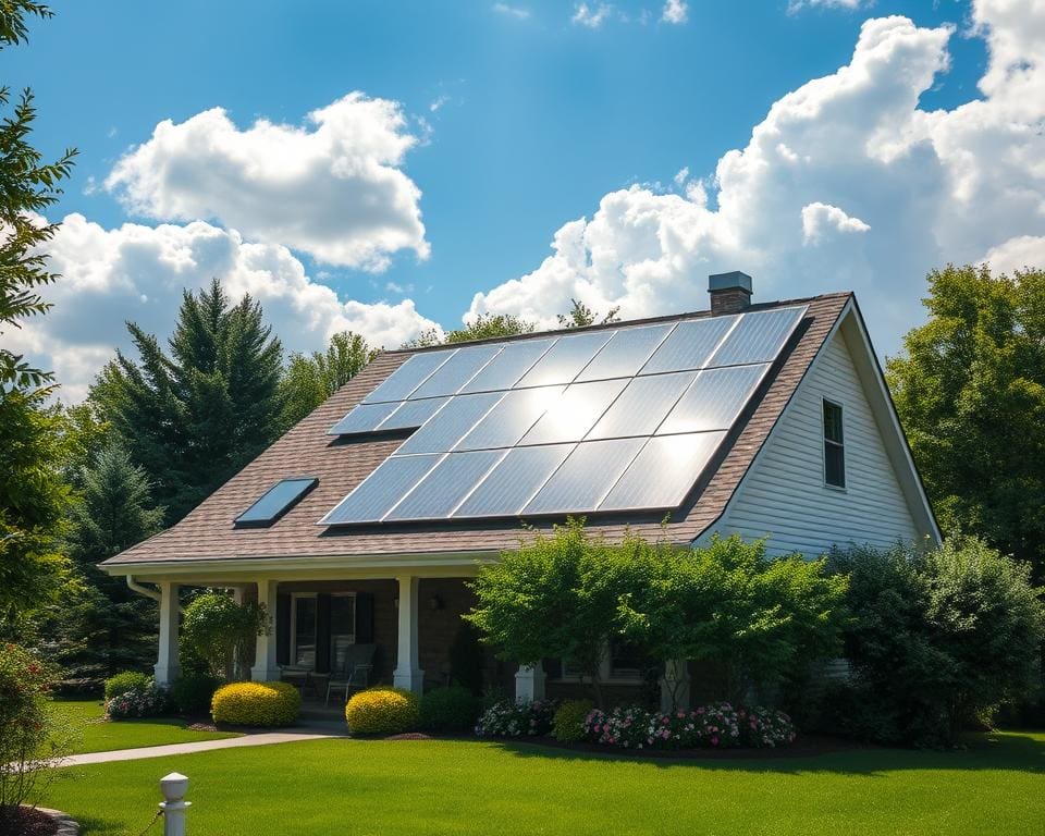 zonnepanelen voor energiebesparing thuis