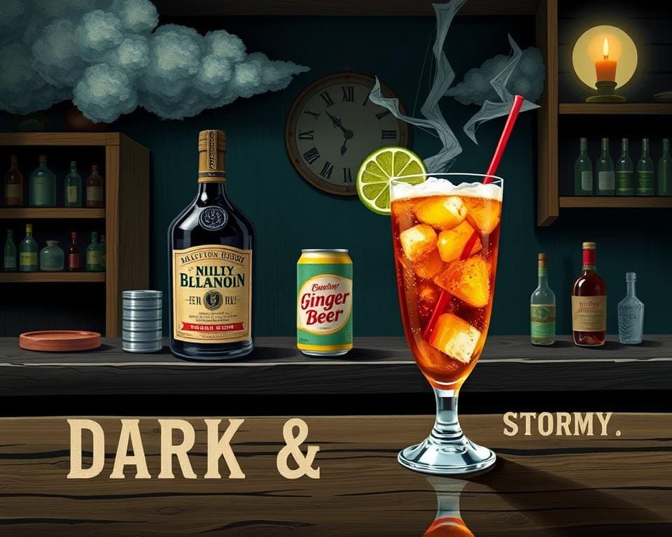 Dark & Stormy cocktail geschiedenis