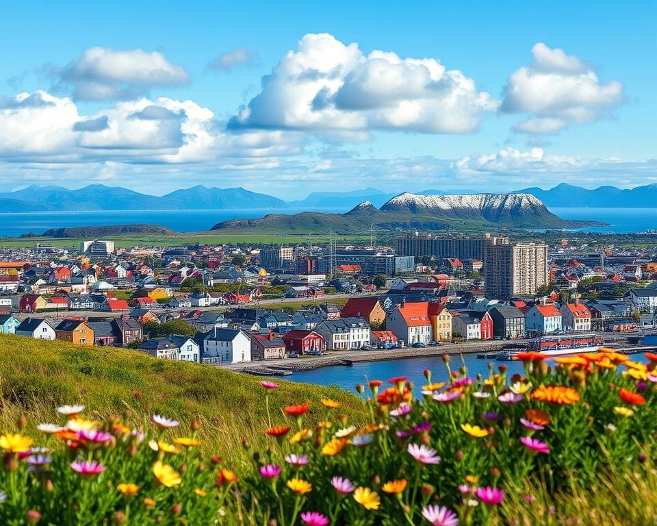 Reykjavik mix van IJslandse natuur en stadsleven