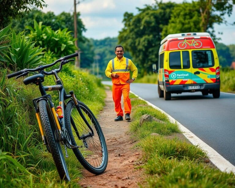 Snelle hulp bij fietspech: Wij komen direct naar je toe.