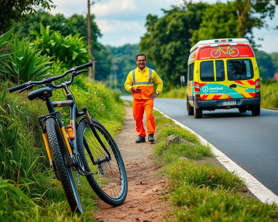 Snelle hulp bij fietspech: Wij komen direct naar je toe.